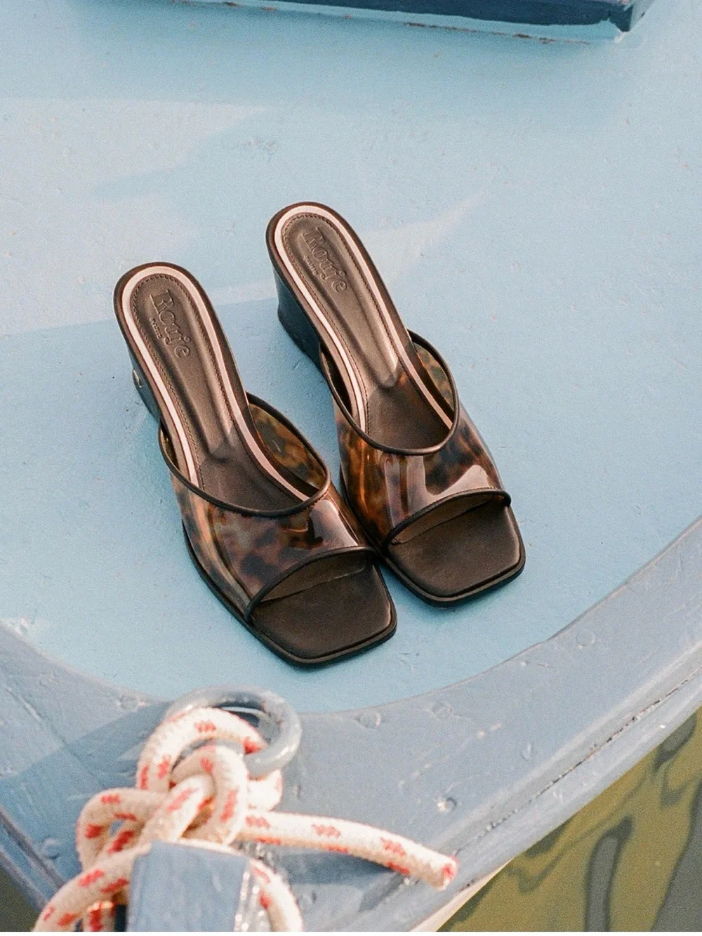 Rouje Natty Mule - Tortoiseshell